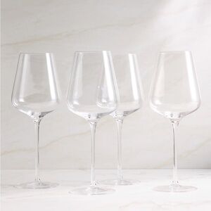 🌿NIB QUINCE Mouth Blown Red Wine Glass (Set of 4)